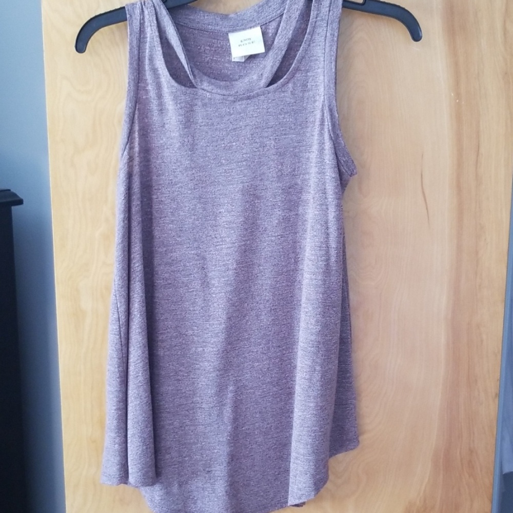 XS Heather Purple Tank